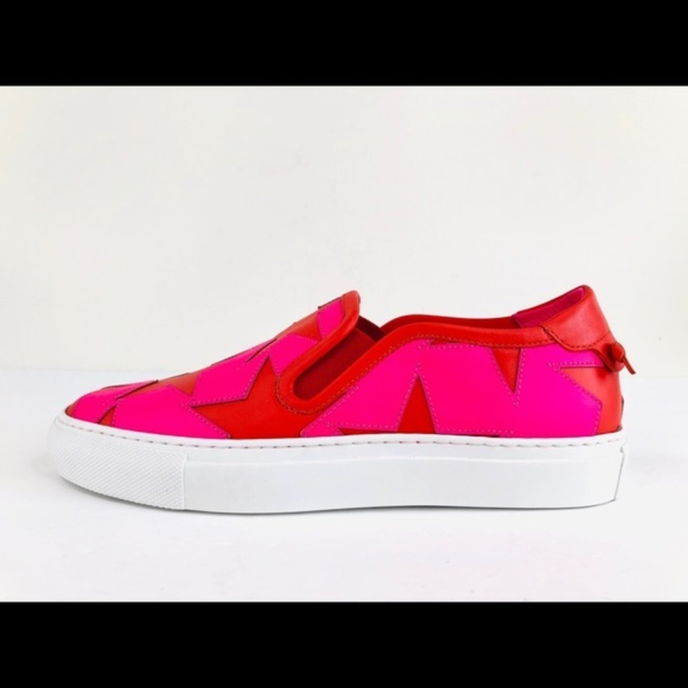 GIVENCHY Star Print Skate Stretch Fashion Sneakers - Picture 3 of 12